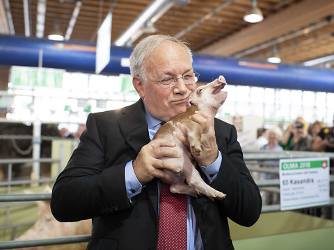 Schneider-Ammann envisage de renoncer à sa pension de ministre