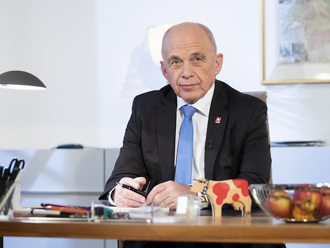 Le président Ueli Maurer rencontrera Donald Trump au WEF