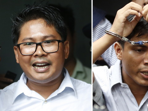 Peine confirmée en appel pour les deux journalistes de Reuters