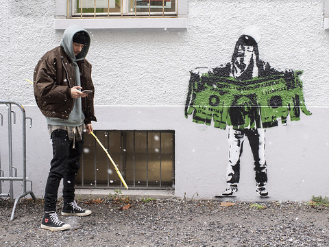Le graffiti présumé de l'artiste Banksy n'en était pas un