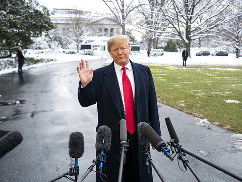 Trump annule le déplacement de la délégation américaine à Davos