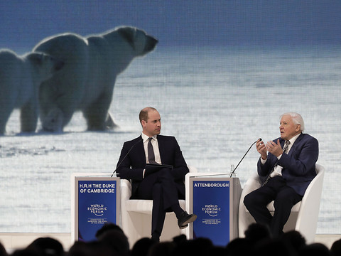 Vibrant appel à une action en faveur du climat au Forum de Davos