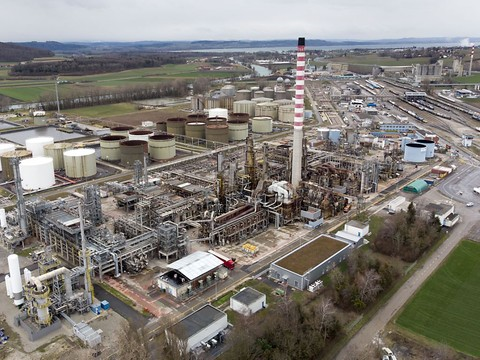 La raffinerie de Cressier continue de jouer un rôle-clé en Suisse