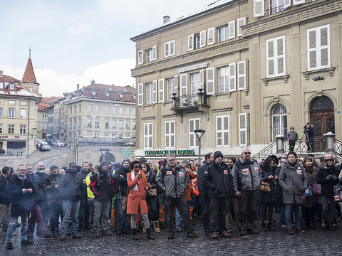Fribourg: mobilisation contre la réforme de la caisse de pension