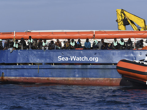 Le Sea-Watch et ses 47 migrants arrivés à Catane