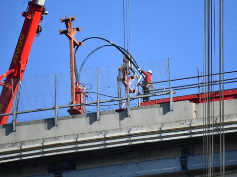 Coup d'envoi de la destruction du pont qui a endeuillé Gênes