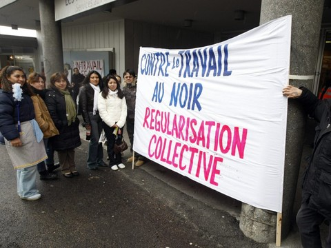 Régularisation record d'étrangers sans droit de séjour en 2018