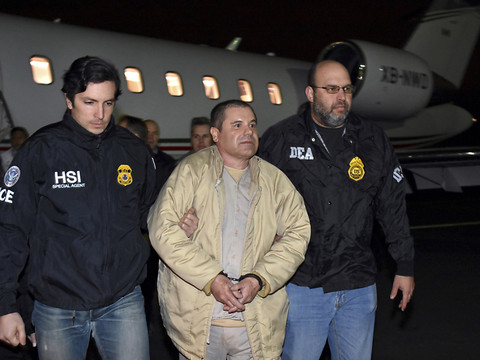 Le narcotrafiquant mexicain El Chapo jugé 