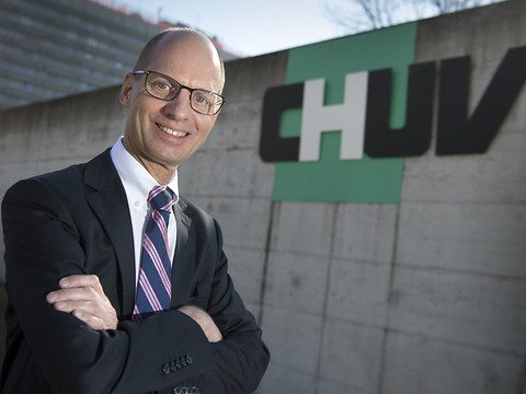 Philippe Eckert, futur directeur général du CHUV