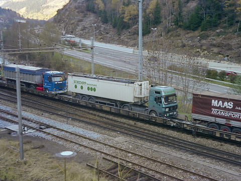 Le transfert vers le rail est sur le bon chemin, selon l'ASTAG