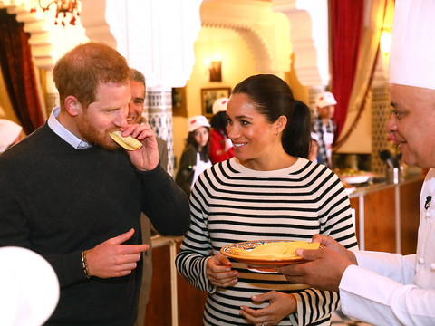 Visite d'Harry et Meghan au Maroc: gourmandise et amour des chevaux