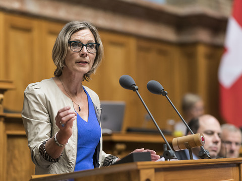 La Verte Maya Graf candidate au Conseil des Etats à Bâle-Campagne