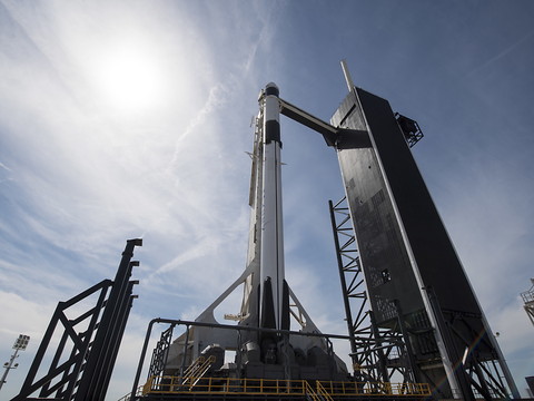 Lancement réussi de la capsule Dragon de SpaceX