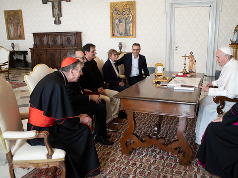 Le pape reçoit pour la première fois des victimes suisses d'abus
