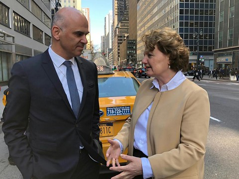 Alain Berset à l'ONU pour promouvoir l'égalité entre les sexes
