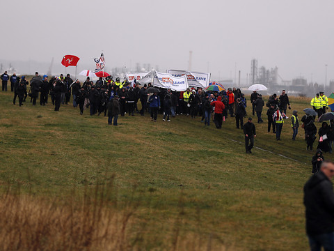 Des manifestants pro-Brexit mettent le cap sur Londres