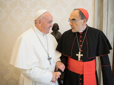 Le pape refuse la démission du cardinal français Barbarin