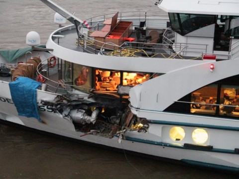 Pays-Bas: collision entre un bateau de croisière suisse et un cargo