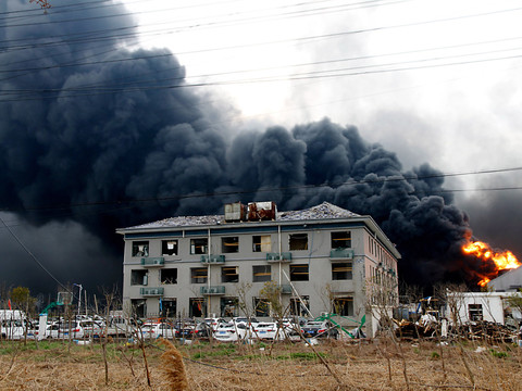 Explosion chimique en Chine: 64 morts, selon un nouveau bilan