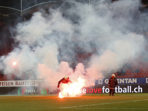Match Sion-GC: la ville de Sion dépose plainte contre inconnu