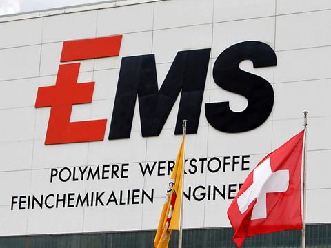 Recettes trimestrielles en hausse pour Ems-Chemie