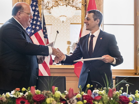 La Suisse d'accord de représenter Washington à Caracas