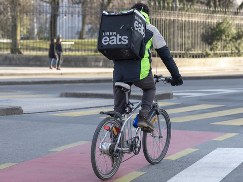 Uber Eats s'étend à Lausanne