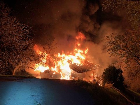 Deux blessés dans un incendie à Troistorrents (VS)