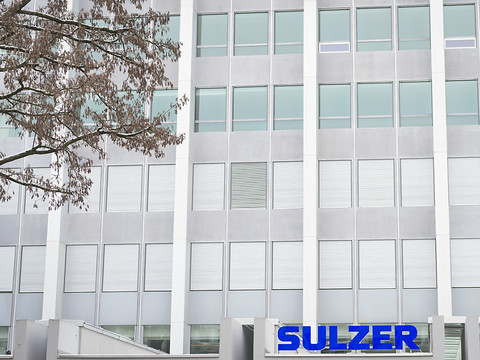 Commandes en forte hausse pour Sulzer au premier trimestre 2019