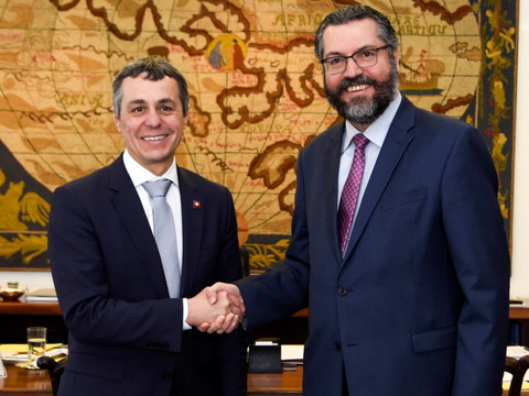Ignazio Cassis pour une conclusion rapide du Mercosur