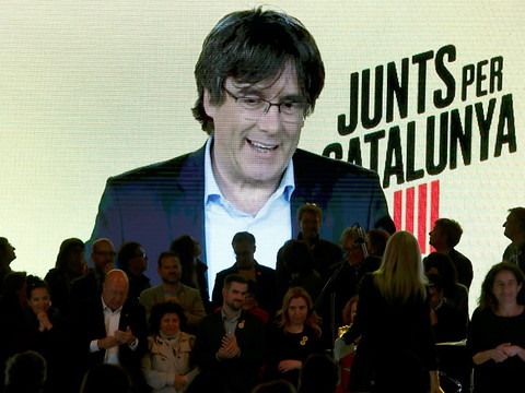 Carles Puigdemont interdit d'être candidat aux européennes