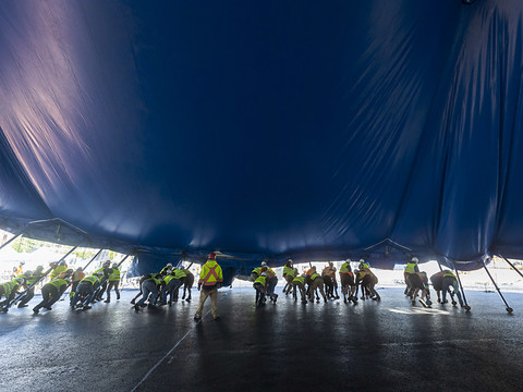 Le Cirque du Soleil dresse son chapiteau à Genève