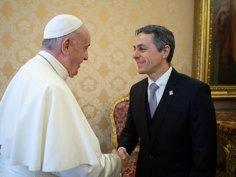 I. Cassis assistera à la prestation de serment de la Garde suisse