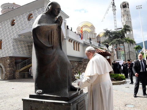 En Macédoine du nord, le pape exhorte les Balkans à la concorde