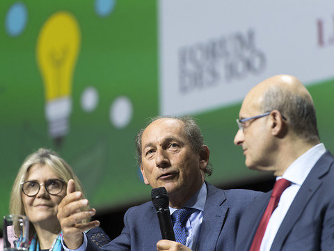 Le Forum des 100 entre multinationales et militants du climat