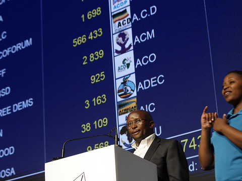 Afrique du Sud: large victoire en vue pour l'ANC aux législatives
