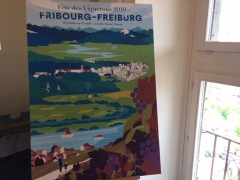 Le canton de Fribourg fin prêt pour la Fête des vignerons