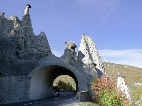Un accident s'est produit à proximité des pyramides d'Euseigne (VS)