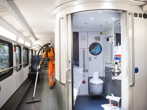 La propreté s'améliore dans les trains et les bus régionaux