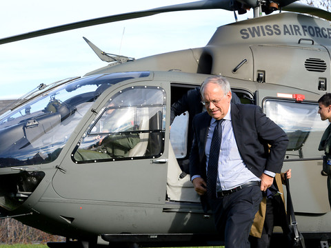 Johann Schneider-Ammann toujours champion de vol