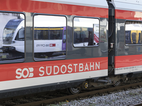Les CFF louent des trains à la Südostbahn