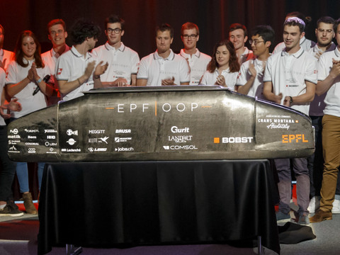 L'EPFL dévoile sa nouvelle capsule pour le concours Hyperloop