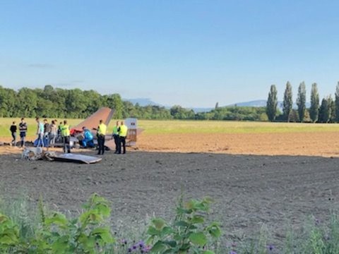 Un mort et deux blessés dans un accident d'avion à Gland (VD)