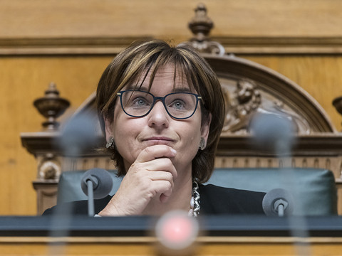 Filippo Lombardi (PDC) et Marina Carobbio (PS) visent les Etats