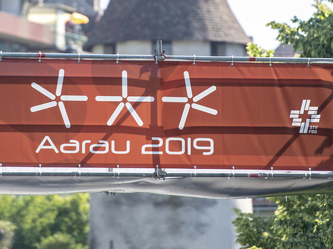 J-10 avant la Fête fédérale de gymnastique à Aarau