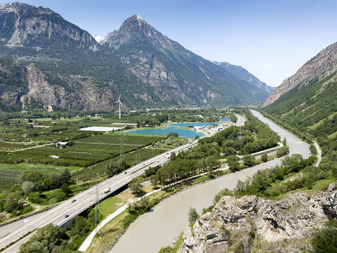 L'EPFL crée une modélisation physique en 3D du futur Rhône