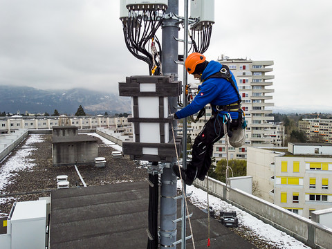 Swisscom a déjà installé plus de 100 antennes 5G