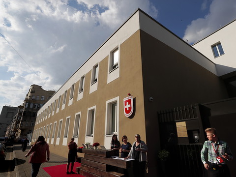 Inauguration de la nouvelle ambassade de Suisse à Moscou