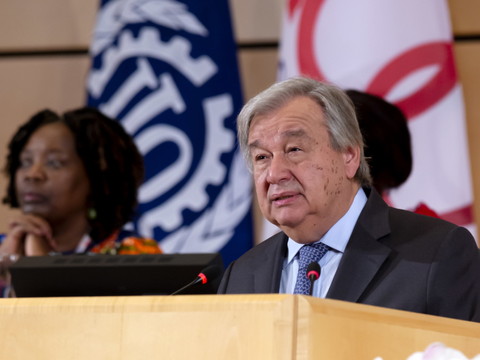Guterres appelle à mettre l'humain au centre de l'avenir du travail