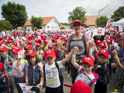 Plus de 5000 écoliers pour le coup d'envoi des célébrations